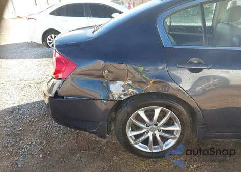 2007 Infiniti G35X из США, поврежденный, VIN JNKBV61FX7M810494